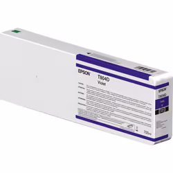Epson Singlepack Violet T804D00 UltraChrome HDX 700ml, Encre à pigments, 700 ml, 1 pièce(s)