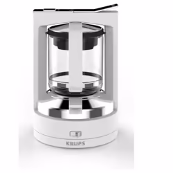 Krups KM4682, Machine à café filtre, 1 L, 850 W, Blanc