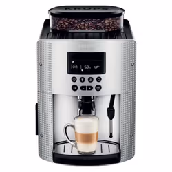 Expresso broyeur automatique EA815E70 de Krups. La richesse des arômes du café en grains fraîchement moulus ! L'essence même  ...