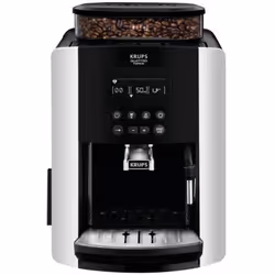Krups EA8178, Machine à expresso, 1,7 L, Café en grains, Broyeur intégré, 1450 W, Noir, Argent