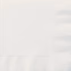 Unique Party 3102, Blanc, Papier, Monochromatique, 254 mm, 254 mm, 20 pièce(s)