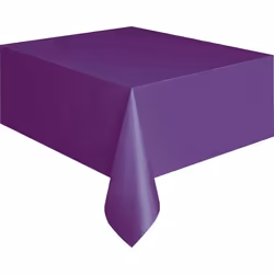 Unique Party 5088, Rectangulaire, Plastique, Violet, Monochromatique, 1 pièce(s), 1370 mm