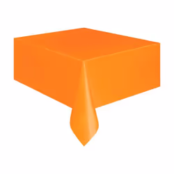 Unique Party 5097, Rectangulaire, Plastique, Orange, Monochromatique, 1 pièce(s), 1370 mm