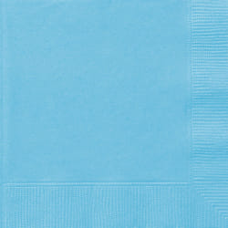Unique Party 30892 serviette et serviette de table en papier Bleu 20 pièce(s)