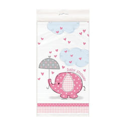 Unique Party 41653 nappe jetable Rectangulaire Plastique Rose