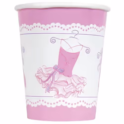 Unique Party 49486, 270 ml, Papier, Bleu, Rose, Violet, Blanc, 8 pièce(s)