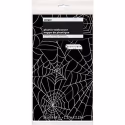 Unique Party 51003, Rectangulaire, Plastique, Noir, Blanc, Motif, 1 pièce(s), 1370 mm