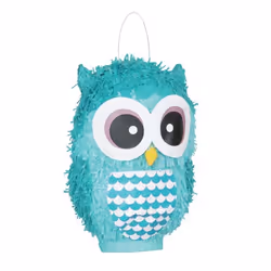 Unique Party Owl, Pinata standard, unisexe, Multicolore, 250 mm, 220 mm, 380 mm