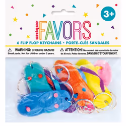 Unique Party 84768, Multicolore, Enfant, unisexe, 3 an(s), 6 pièce(s)