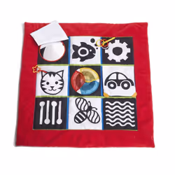 Manhattan Group Wimmer-Ferguson Crawl & Discover Mat, Tapis de jeux pour bébé, Multicolore