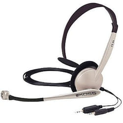 Koss CS95 Noir, Jaune
