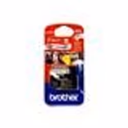 Brother Labelling Tape - 12mm, Blue/White, Blister, M, 8 m, 1,2 cm