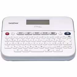 Brother PT-D400VP, TZe, Transfert thermique, 180 x 180 DPI, 20 mm/sec, AA, Gris, Blanc