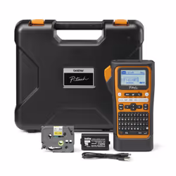 Brother PT-E310BTVP imprimante pour étiquettes Transfert thermique 180 x 180 DPI 20 mm/sec Avec fil &sans fil HSE/TZe Bluetooth QWERTY
