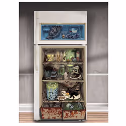 Amscan 249400-55, Décoration de porte de fête, Halloween, 850 mm, 1651 mm, 1 pièce(s)