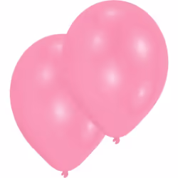 Amscan INT995434, Ballon-jouet, Latex, Rose, 10 pièce(s)