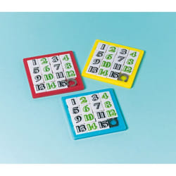 Amscan 12 Jeux De Patience - Puzzle À Faire Glisser