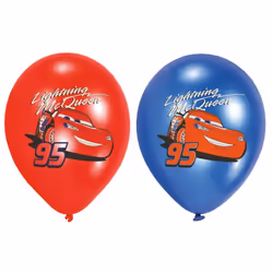 Amscan 999238, Ballon-jouet, Latex, Multicolore, Image, Ovale, 3 an(s)