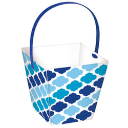 Amscan 149001 sac en papier Bleu, Blanc