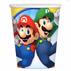 Amscan 9901537, 250 ml, Papier, Multicolore, 3 an(s), 8 cm, 80 mm