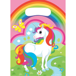 Amscan 8 Sachets Plastique Licorne
