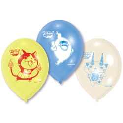 Amscan 6 Ballons Latex "Yo Kai Watch" 22,8 Cm/9"