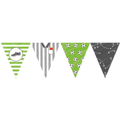 Amscan Guirlande Fanions Papier - Kicker Party