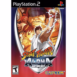 Capcom Street Fighter Alpha Anthology, PS2, ESP, PlayStation 2, Mode Multiplayer, T (Teen)