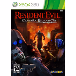 Capcom Resident Evil: Operation Raccoon City, Xbox 360, Xbox 360, Mode Multiplayer, M (Mature)
