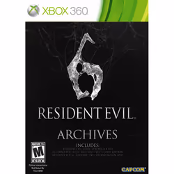 Capcom Resident Evil 6 Archives, Xbox360, Xbox 360, Mode Multiplayer, M (Mature)