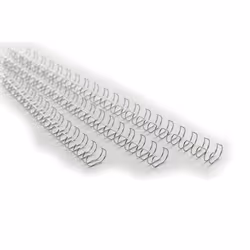 GBC Peignes métalliques MultiBind argent 14 mm (100), Argent, 1,4 cm, 307 mm, 137 mm