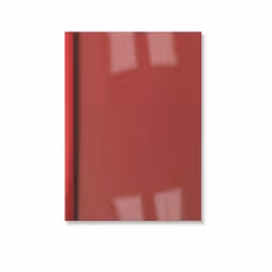 GBC Plats de couverture thermique LinenWeave 1,5 mm rouge (100), A4, PVC, Rouge, 15 feuilles, 100 pièce(s)