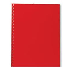 GBC Plats de Couverture PolyOpaque A4 300mic rouge foncé (100)