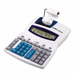 Rexel Calculatrice imprimante Ibico 1221X, 245 mm, 344 mm, 344 mm