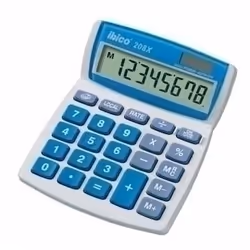 Rexel 208X, Bureau, Calculatrice basique, 8 chiffres