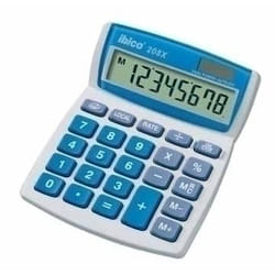 Rexel 208X calculatrice Bureau Calculatrice basique