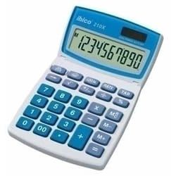 Rexel 210X calculatrice Bureau Calculatrice basique