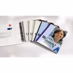 GBC Bandes de classement PVC ThermaBind