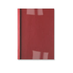 GBC Couvertures thermique LeatherGrain 3mm rouge (100)