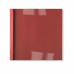 GBC Couvertures thermique LeatherGrain 3mm rouge (100)