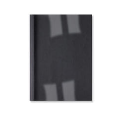 GBC Couvertures de reliure thermique LeatherGrain 3mm noir (100)