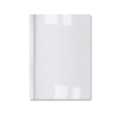 GBC Couvertures thermique LeatherGrain 3 mm blanc (100)