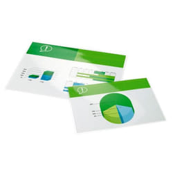 GBC Pochettes brilliantes pour document A2 2x80mic (100)