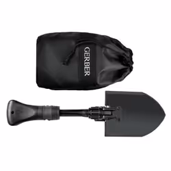 Gerber 22-41578 pelle et pioche Noir