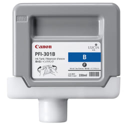 Canon PFI-301GY Pigment Blue Ink Cartridge cartouche d'encre 1 pièce(s) Original Bleu