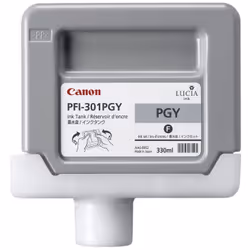 Canon PFI-301PGY Pigment Photo Grey Ink Cartridge, Encre à pigments, 1 pièce(s)