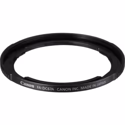 Canon Adaptateur de filtre pour objectif FA-DC67A, Noir