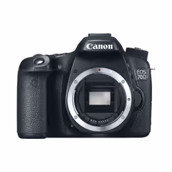 Canon EOS 70D, 20,2 MP, 5472 x 3648 pixels, CMOS, Full HD, Écran tactile, Noir