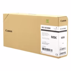 Canon PFI-707MBK, Encre à pigments, 700 ml