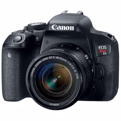 Canon EOS Rebel T7i + EF-S 18-55 IS STM Kit d'appareil-photo SLR 24,2 MP CMOS 6000 x 4000 pixels Noir